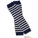 Babystulpen Legwarmers 44/Dark Blue-Striped | M