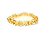 Bracelet d'ambre champagne 