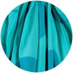 MaM écharpe pour l'eau (Water Wrap Sling) Big Dots Turquoise | .