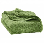 Knitted woollen baby blanket Geen 09 | .