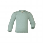 Engel Baby-Shirt wool/silk Gletscher 30E | 86/92