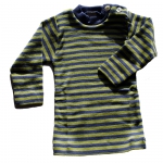 Engel Baby-shirt laine/soie Light ocean/kiwi 783 | 98/104