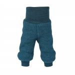 Engel Baby-Hose Wolle, Fleece Petrol 36 | 74/80