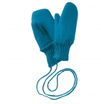 Disana Gants en laine bouillie Blau 02 | 3