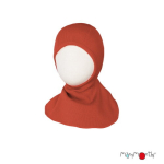 ManyMonths Wool Elephant Hood Rooibos Red | S/M