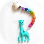 Anneau de dentition Giraffe Türkis/Rainbow | .