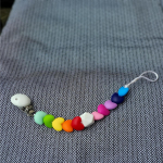 Pacifier Chain Herz 