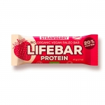 Lifebar Protein Erdbeere ROH BIO 
