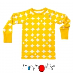 ManyMonths ECO Long/Short Sleeve Top Sun Circles | XL