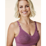 Bravado! Seamless Nursing Bra Berry Jacquard | L