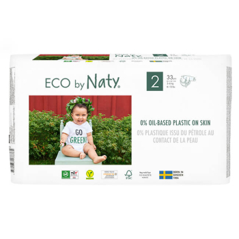 Naty couches bio FSC mini 3 - 6 kg 33 pcs/pack 3 Pack
