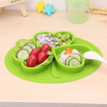 Silicone placemat & plate oval 