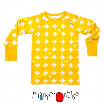 ManyMonths ECO Long/Short Sleeve Top Sun Circles | XL