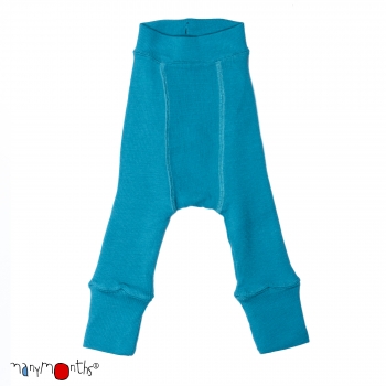 ManyMonths Longies Royal Turquoise | M