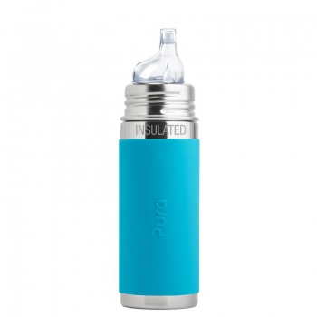 Pura Sippy Bottle 260 ml Insulated Aqua | .