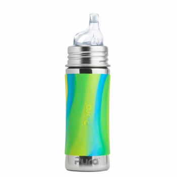 Pura Sippy Bottle 325 ml AquaSwirl | .