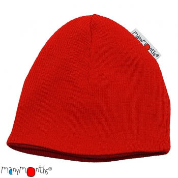 Manymonths Beanie Poppy Red | S/M