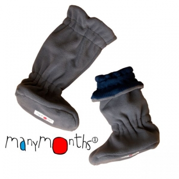 ManyMonths Adjustable Winter Booties Moonlight Blue | M