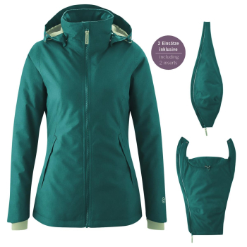 mamalila padded winter jacket for two 