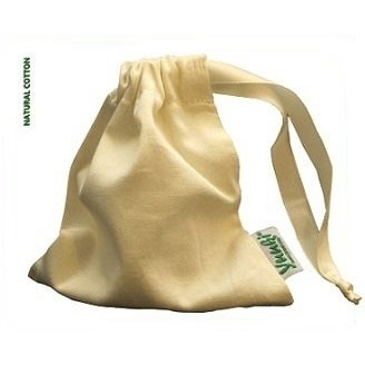 Bag for storage cup – natural cotton 