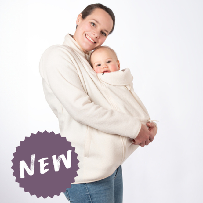 mamalila Fleece Babywearing Jacket Basel 