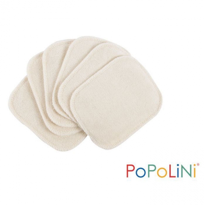 Lingettes cosmétiques 6 pcs. GOTS Nature 02 | .