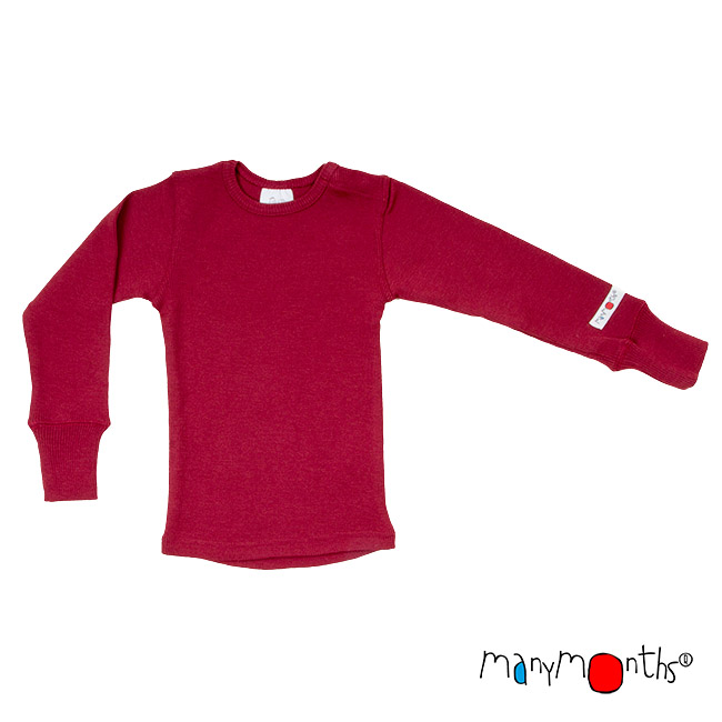 MANYMONTHS – Shirt Manches longues Raspberry Red | L