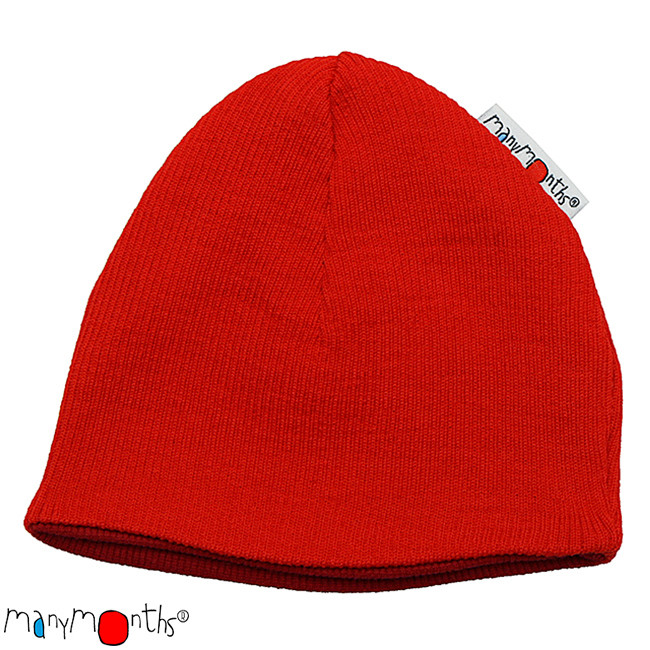 Manymonths Beanie Poppy Red | S/M