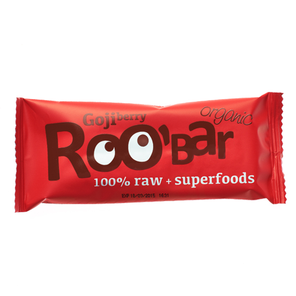Bio Roo’bar Goji berry 50 g 
