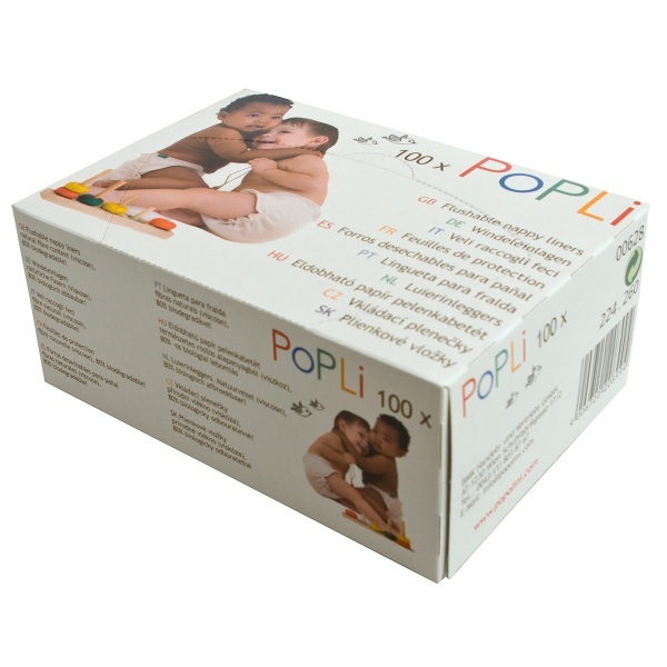 Popli - flushable nappy liners 